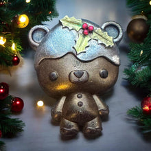 Load image into Gallery viewer, 3D Christmas Pudding Bear Duo