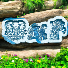 Load image into Gallery viewer, Elephant, Tortoise & Giraffe Trio