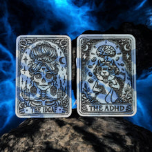 Load image into Gallery viewer, IDGAF & ADHD Tarot Card Duo