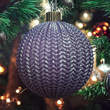 Load image into Gallery viewer, 3D Knitted Bauble Duo
