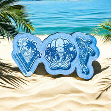 Load image into Gallery viewer, Shell, Whale & Beach Trio