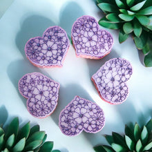 Load image into Gallery viewer, Flower Heart Flat CHUNKIES