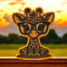 Load image into Gallery viewer, Giraffe With Glasses Trio