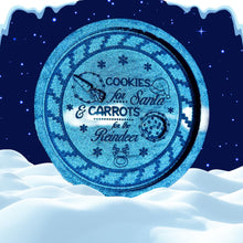 Load image into Gallery viewer, Christmas Plate (Carrot & Cookie Are Raised)