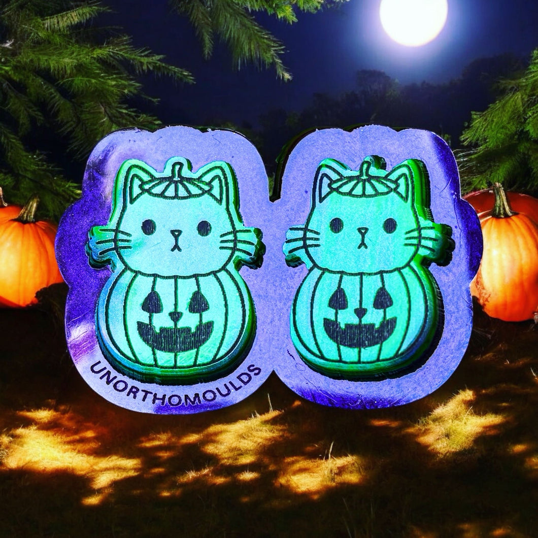 Pumpkin Cat Duo