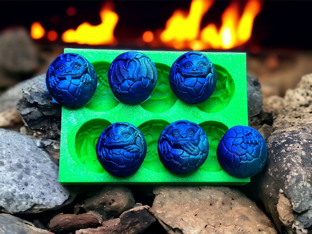 3D Dragon Eggs Set of 6