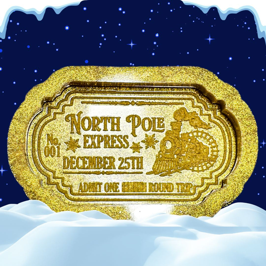 North Pole Express Ticket – Unorthomoulds