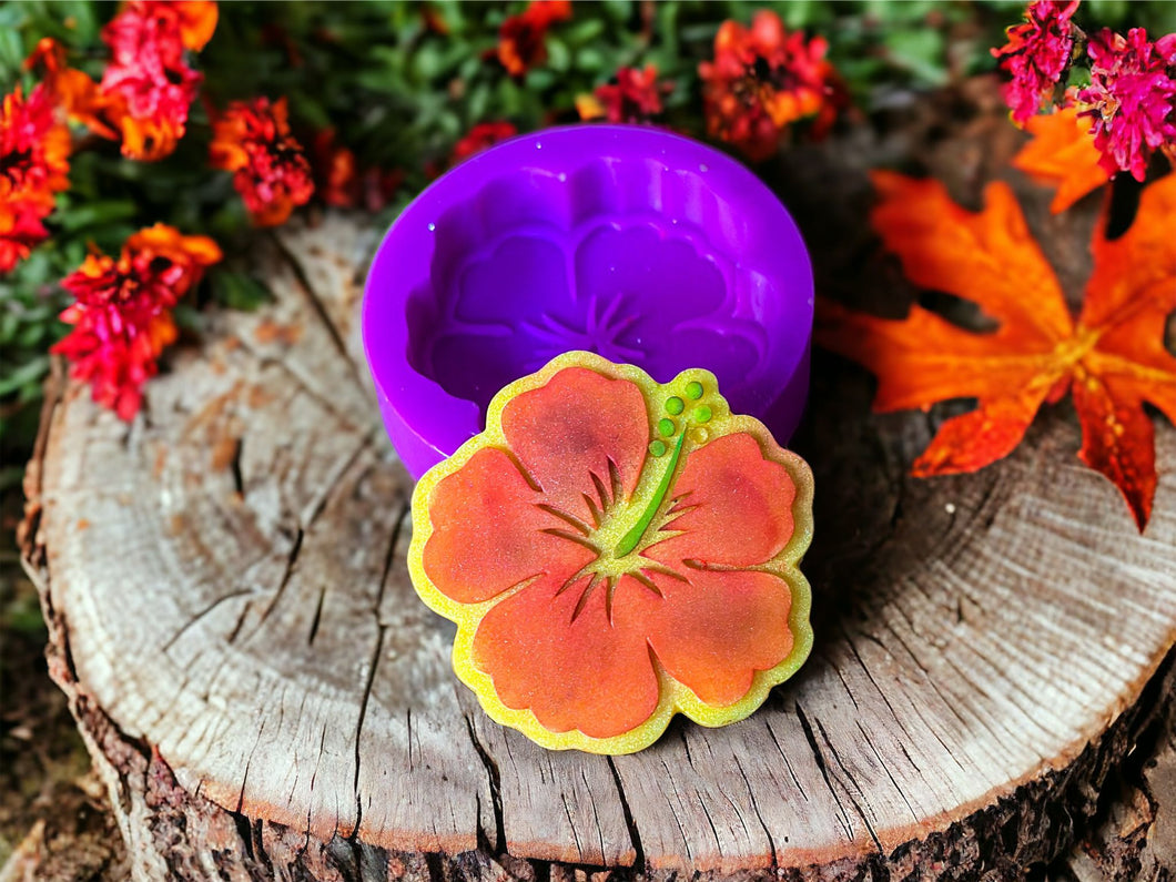 3D Hibiscus Flower Mini