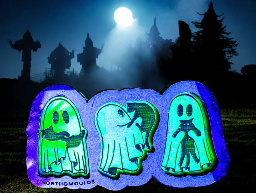 Ghost Cat Trio