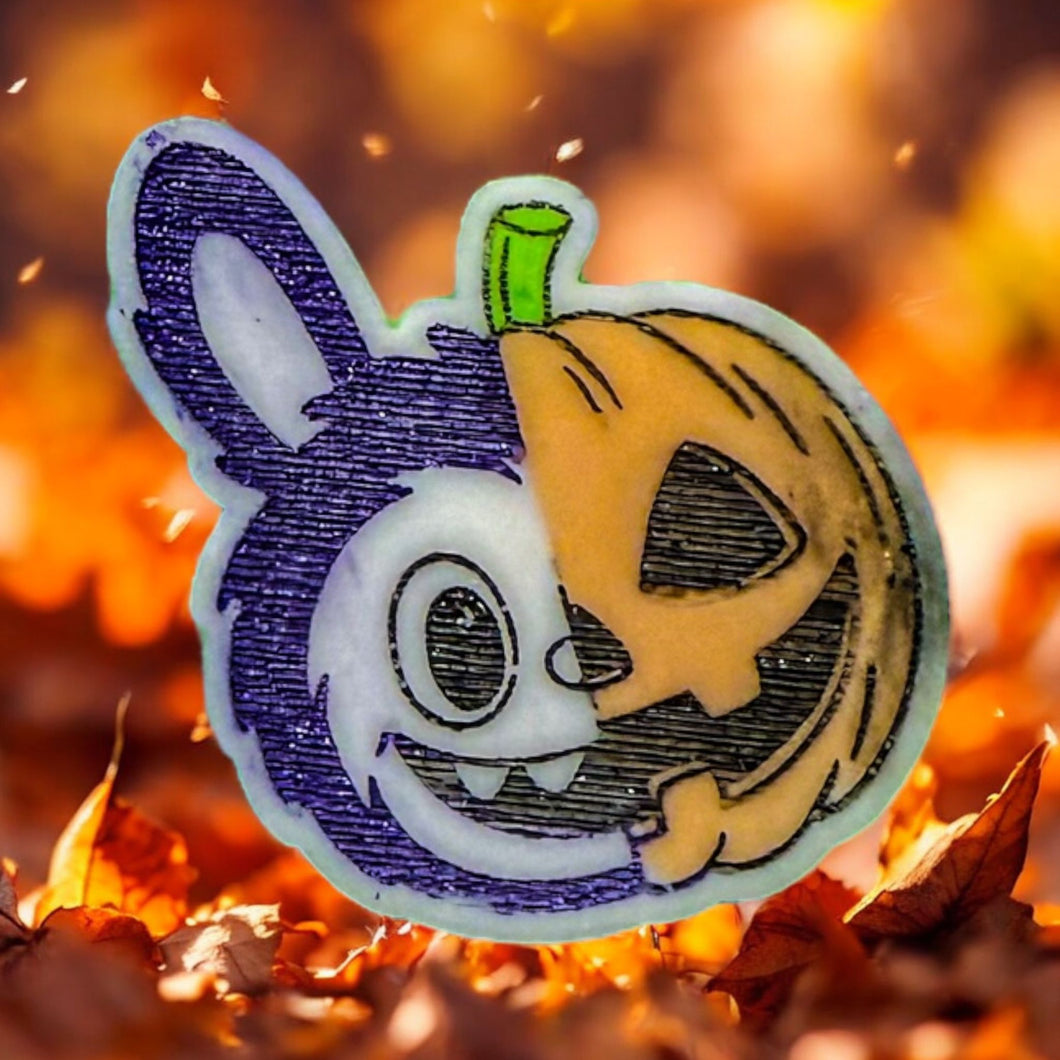 Labubu Pumpkin 8mm Mini