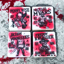 Load image into Gallery viewer, Horror Squares (Set of 4)
