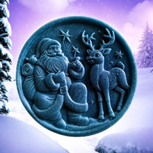 Load image into Gallery viewer, 3D Santa &amp; Reindeer Duo
