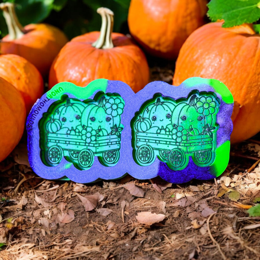 Pumpkin Cart Duo