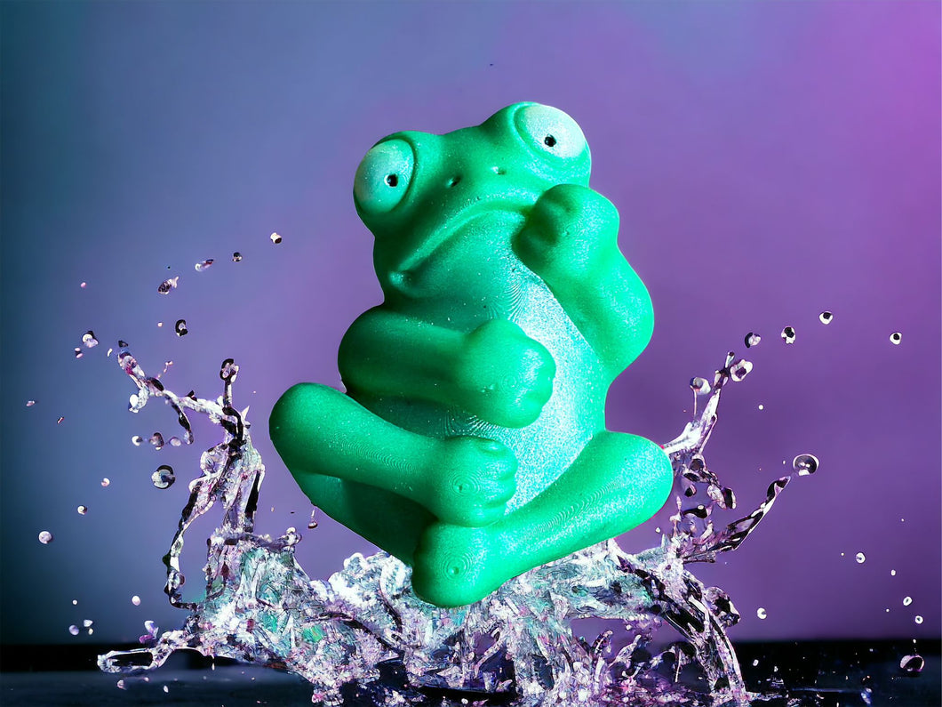 3D Frog Duo