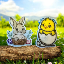 Load image into Gallery viewer, Bunny &amp; Chick Duo
