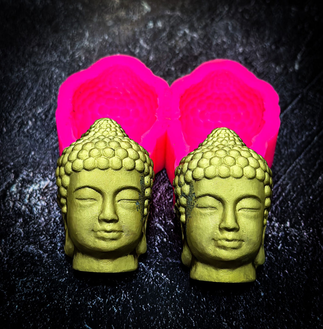 3D Buddha Head Duo