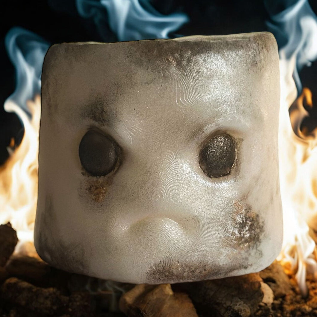 3D Angry Toasted Marshmallow Duo