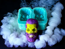 Load image into Gallery viewer, 3D Bearded Skull Duo
