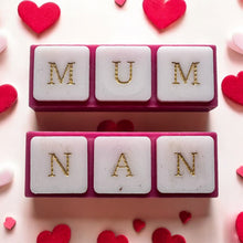 Load image into Gallery viewer, Mum &amp; Nan Scrabble Pieces
