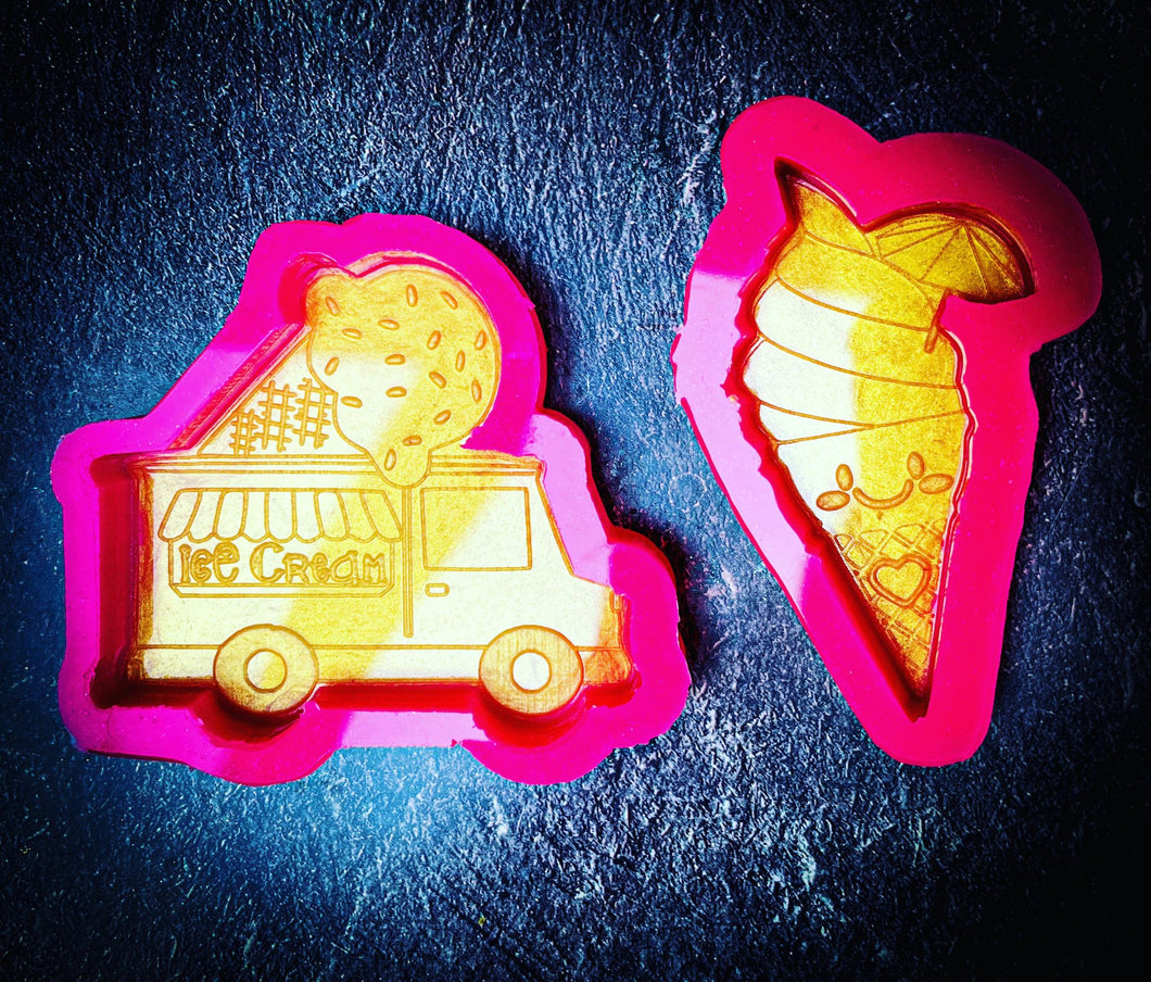 Ice Cream Truck & Ice Cream Set